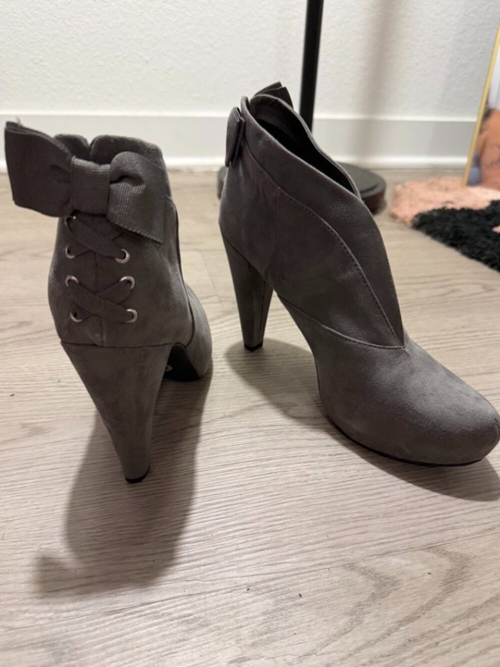 Guess Gray Booties